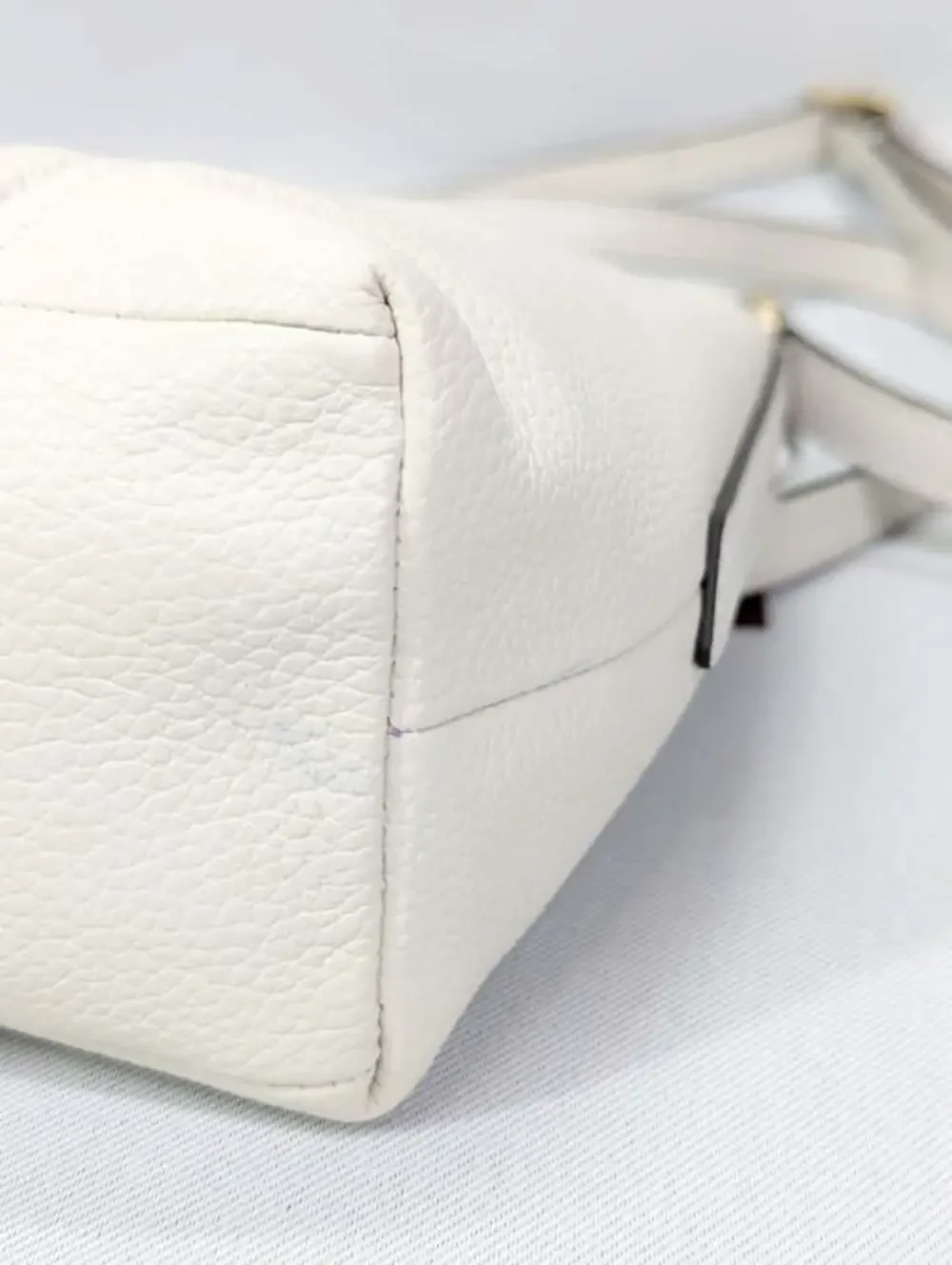 Radley London Kendal Terrace Small Leather Crossbody Bag Chalk (MSRP $248)